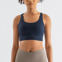 Deportiva Para Mujer Sujetador De Yoga Top De Camiseta Alta Absorción Respirable Deporte Fitness Running Gimnasio Ropa Deportiva - details 12