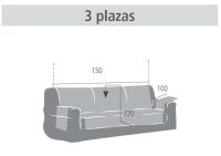 Vivid Torral - Funda Cubre Sofá, Protector Para Sofás Acolchado Reversible - details 2