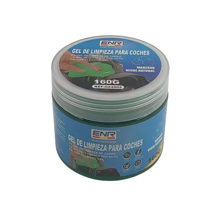 160g Goma de limpieza multifuncional, Goma blanda, limpieza de automóviles mágicos, productos de automóviles mágicos, tecnología negra, vehículos de tecnología negra, barro de succión para limpiar el polvo - 1