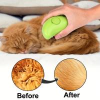 Cepillo De Peluquería Para Perros Y Gatos 3 En 1 Con Vaporizador Cepillo De Aseo Para Mascotas Anti-Polvo Y Pelusa Cepillo De Masaje - details 2
