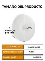 Lámpara Nocturna LED Con Sensor De Movimiento Sensor Digital Y Adhesión Magnética Sin Cable Protección Ocular Para El Uso En Emergencias - details 13