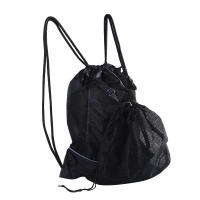 Bolsa De Baloncesto Con Cierre De Cordón Multi-Bolsillos Portátil Para Fútbol Y Voleibol Expansible Con Porta Casco Bolsa De Viaje Unisex - details 8