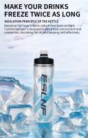 Botella De Agua Para Ciclismo Fría a Prueba De Polvo Y Ultraligera De 610ml Botella Deportiva Insulada Para MTB - details 4