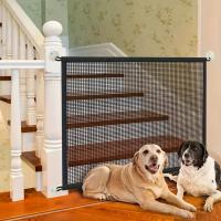Puerta De Seguridad Para Mascotas Multifuncional: Instalación Fácil Valla De Malla Plegable Ventilada Para Barriadas Al Aire Libre Y Interior - details 0