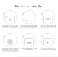 Tuya ZigBee-Sensor de temperatura y humedad para interiores, higrómetro, termómetro alimentado por batería, funciona con Smart Life, Alexa y Google Home, 3,0 - details 9