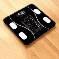 Báscula De Cuerpo Con LED Digital Inteligente Sincronizada Con La Energía De La Batería Escala Electrónica De Salud Familiar De Vidrio Reforzado Cuadrada Máxima Capacidad De 200KG - details 11