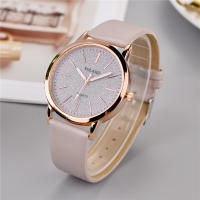 Reloj De Cuarzo Para Mujer En Cuero Moda Casual Con Movimiento De Cuarzo Material De La Correa De Cuero Y Caso De Aleación - details 2
