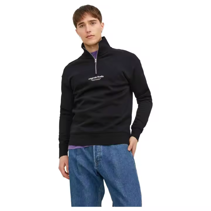 Sudaderas marca Jack & Jones modelo 12241777-Negro para hombre en color negro - 1