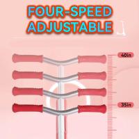 Patinete para adultos, ruedas de PU acolchadas con freno trasero, pedal de 120 mm equipado con reposapiés de 300 libras, patinete con reposapiés que absorbe los golpes para niños de 5 a 7 años - details 4