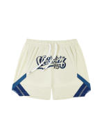 Shorts De Baloncesto De Malla Moda Con Toalla De Sudor Y Bolsillos Lateral Transpirables Para Entrenamiento Y Correr - details 17