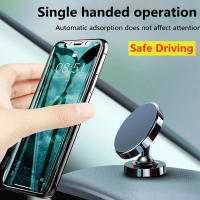 Soporte De Teléfono Móvil Magnético Para Coche VIKEFON Montaje En Tablero Compatible Con iPhone Samsung Xiaomi Soporte Universal Para Interior Del Coche - details 7
