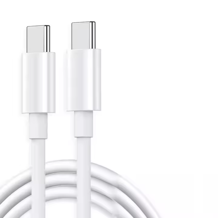 Cable De Carga Rápida PD Tipo C 30W 100W Para Apple iPhone 15 pro Max iPad Samsung HUAWEI Cable USB-C a C Doble Disponible En 0.2m 1m 2m 3m - 1