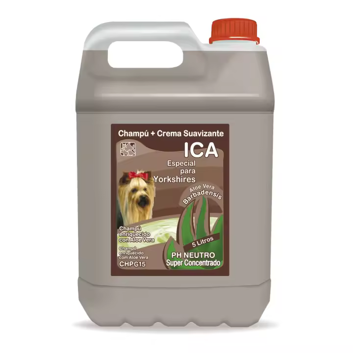 Champú para Yorkshire con Aloe Vera 5000 ML - 1