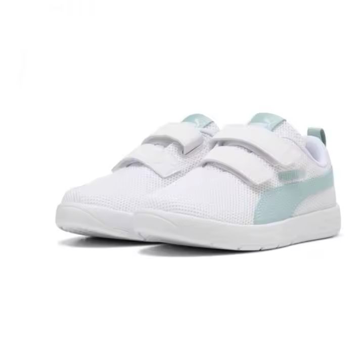 Zapatillas Puma Courtflex V3 Mesh Ps para niños unisex en color blanco - 1