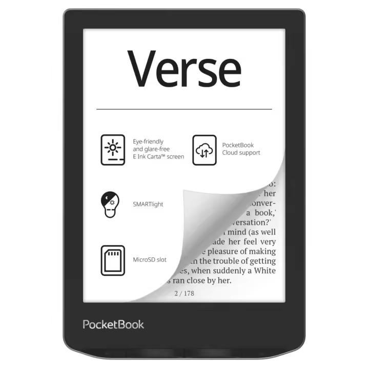 Libro electronico ebook pocketbook verse 6 pulgadas 8gb gris niebla - mist grey - 1