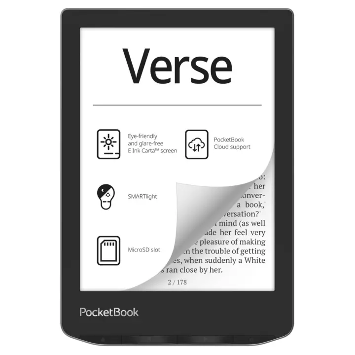Libro electronico ebook pocketbook verse 6 pulgadas 8gb gris niebla - mist grey -  Recíbelo en 2-3 días laborables - 1