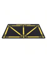 Alfombra De Entrenamiento De Fútbol Gruesa 60x90cm Duradera Antideslizante Plegable Para Niños Y Adultos Para Interior Y Exterior - details 11