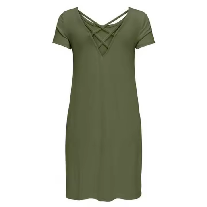 Vestido Only  para mujer en color verde - 1