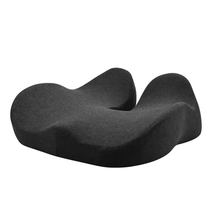 Cojín De Memoria Grueso Para Silla De Oficina Alivio De Dolor Lumbar Y Hemorroides Cojín Transpirable Para Sentarse En La Oficina - 1