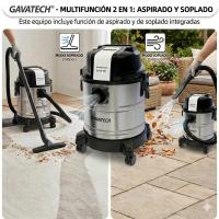 GAVATECH AJV20-20L – Aspirador de Seco y Mojado de 20 Litros, 1200W con Cuerpo de Chapa, Cable de 3m y Función de Soplado. - details 3