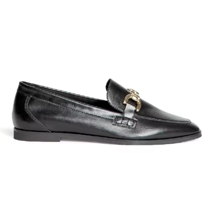 Corina mocasin plano para mujer m4605 color negro - 1