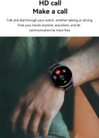 Relojes inteligentes para hombres mujeres (contesta / llama), relojes inteligentes ip68 impermeables para teléfonos Android e ios, relojes deportivos de seguimiento de actividades de relojes inteligentes, con monitor de frecuencia cardíaca de pantalla tác - details 4