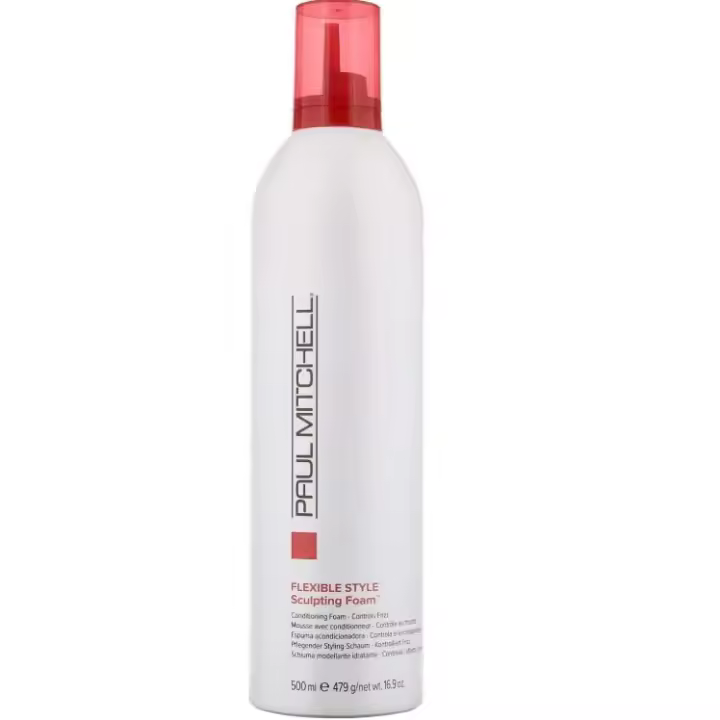 Espuma de peinado Paul Mitchell  para fijación, definición, todo  tipo de cabello.  Realza la textura con memoria duradera. Con una fragancia de coco. - 1