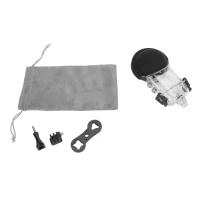 Carcasa Impermeable Para Cámara De Buceo VBESTLIFE Protectora Con Recubrimiento Hidrofóbico IPX8 Translúcido Para Insta360 ONE X3 164 Pies - details 6