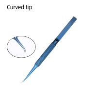 Aguja De Reparación De Teléfono Con Huella Dactilar 1PC Acrílico De Aleación De Titanio Punta Fina 0.15mm Curva O Recta - details 6