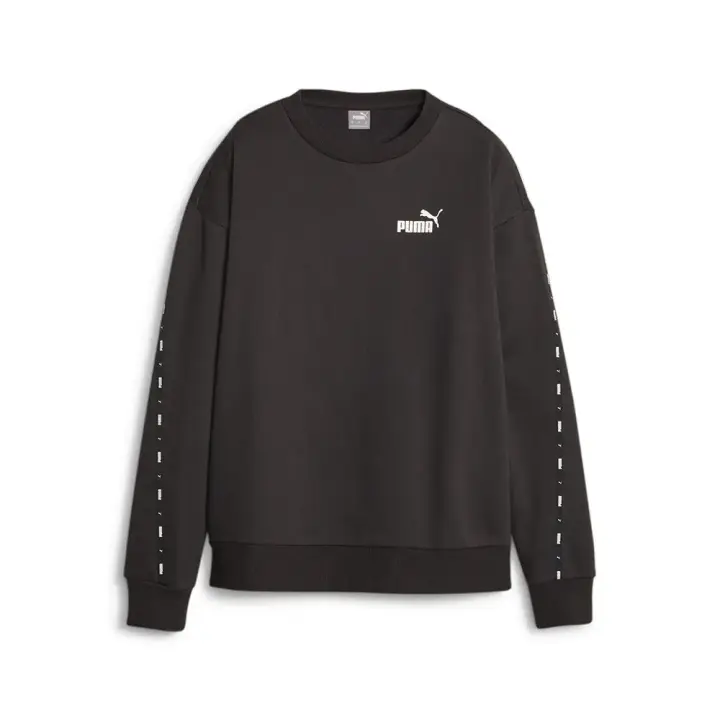 Ropa mujer Sudaderas Puma Sudadera Ess Tape Negro - 1