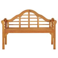 vidaXL Banco de jardín madera maciza de acacia 125 cm - details 1