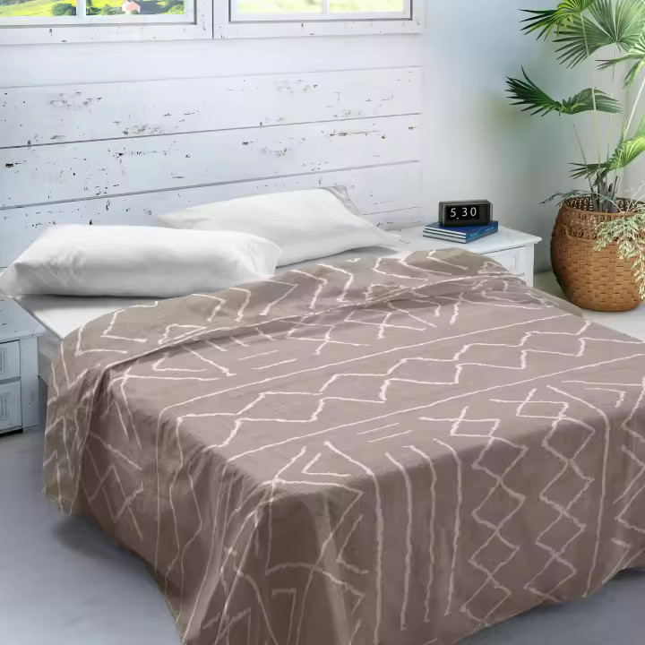 SANDAL- Juego de sábanas Estampadas 2/3 piezas - Algodón Extra Suave - Fabricado en España - NAUEK - Cama 90/135/150/180 cm - 1