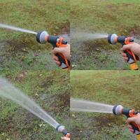 Pistola De Rociador De Jardín Con 7/8 Modos Para Riego Alta Presión Agua Suave Grip Plástico Para Plantas Césped Y Yarda - details 0