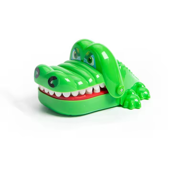 Juguetes De Dientes De Cocodrilo Para Niños Juego De Dentista Con Alligator Divertido Para Fiestas Y Juegos De Suerte Juguetes Para Niños - 1