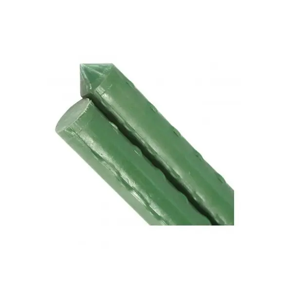 Tutor de arboles con punta de hierro plastificado 1,5mx20mm - Pack de 50uds - Tutor para árboles y plantas de alta resistencia y durabilidad con interior de acero, plastificado en verde y macizo en las puntas. Color Verde - 1