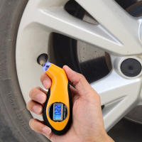 Medidor De Presión De Neumáticos Para Coche Con Inflador De Aire Adaptador EU Monitor De Inflación LCD Digital Para Motocicleta Y Bicicleta - details 18