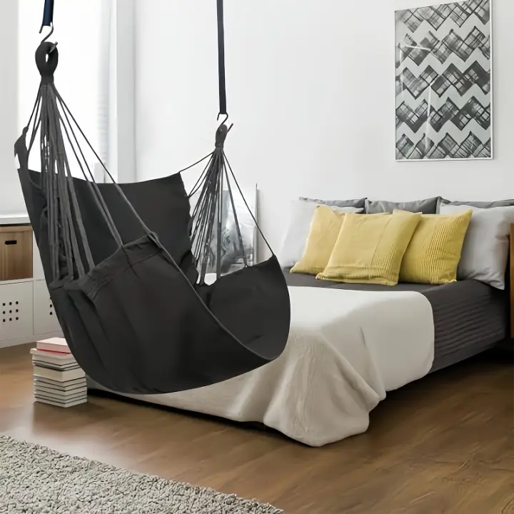 SP Silla De Hamaca De Tela Para Exterior With Bolsa De Almacenamiento Resistant To Voleo Para Dormitory Y Jardín Muebles De Jardín - 1