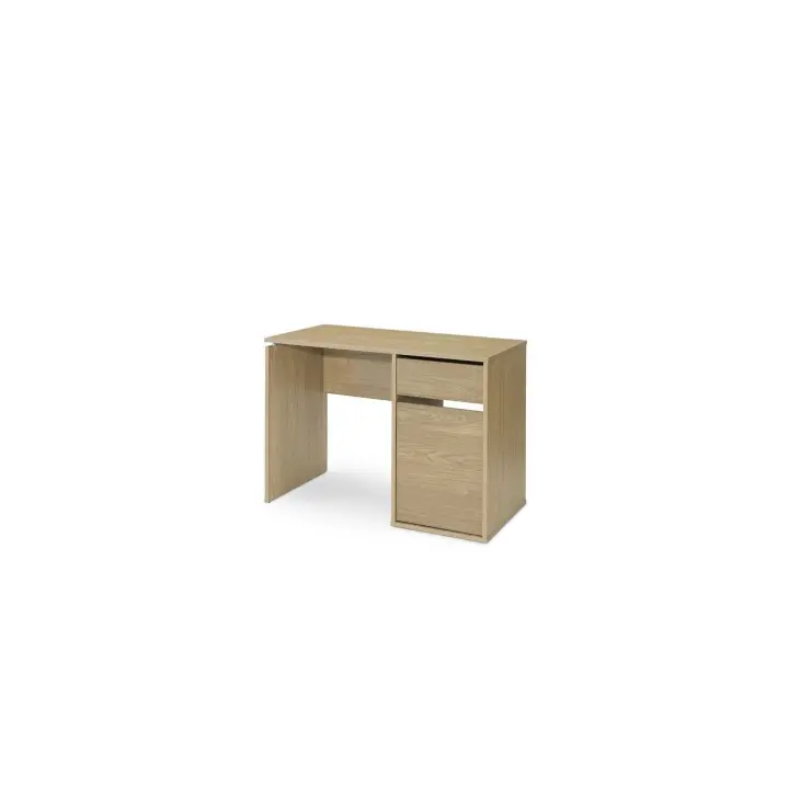 Mueble Mesa Escritorio de oficina Serie Burgos 5210 Topkit con cajón y puerta con Medidas 74x10x50 - 1