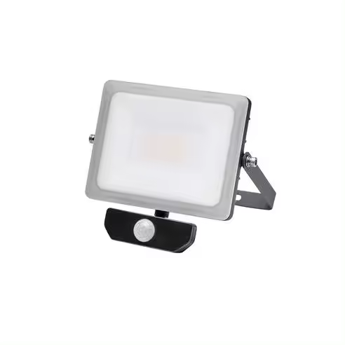 Maurer Foco Led Plano 30 Watt. Luz Blanca 4000º K IP 65 2400 Lumenes Con Sensor de Presencia - 1
