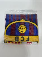 Poncho Playa Piscina Infantil FC Barcelona Escudo Oficial 55x110cm de microfibra para niños - details 4