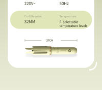 Rizador De Pelo Automático 32MM Rolo De Cera Cerámica Profesional Rizador Eléctrico Manguera Giratoria Para Cabello Seco Y Húmedo - details 24