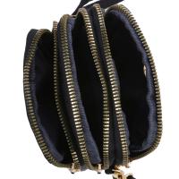 Bolso Mini Mujer Cruzado Con Cremallera Bolso De Hombro Multifuncional Vertical Monedero Móvil Negro Bolsos De Caminar - details 16