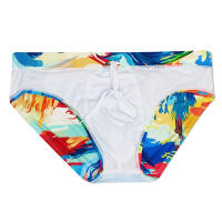 Shorts De Baño De Verano Para Hombres Sexy Estrechos Y Elásticos Con Push-Up Ropa Deportiva De Playa Moda Masculina - details 5