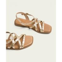 Sandalias planas de Mujer PORRONET 3113-091 SANDALIA ROMANA ORO 35853 25V - details 2