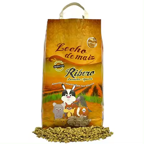Lecho de maíz animales domésticos 5 kg Ribero - 1