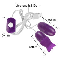 Vibrador Para Mujeres Con Bola De Masturbación Y Líquidos Anal Beads Sucker De Clítoris Y Líquidos De Pezón Juguetes Sexuales De Silicona Control Remoto G-Spot - details 5