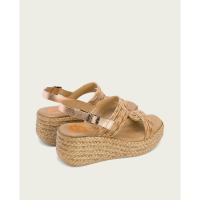 PORRONET 3036-151 Sandalias plataforma mujer 32123 24V SANDALIA CUÑA PLATAFORMA ROSE CUERO - details 4