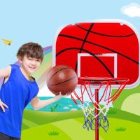 Mini Aro De Baloncesto Portátil Con Bola Y Bombín Ajustable Para Interior Y Exterior Juego Para Niños Material Plástico Y Metal Tamaño Aro 200mm Altura Del Marco 1500mm - details 2