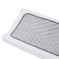 Mantel De Cambio Para Bebé Recipiente Portátil Para Recién Nacidos Y Niños Infantes Hombres Y Mujeres Impermeable Y Reutilizable Hecho De Algodón De Bambú Tamaño Medio Edad Recomendada 0-6m - details 4