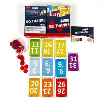 Juego De Tablero Divertido No Thanks Para 3-7 Jugadores Ideal Para Familia/ Fiesta/ Amigos Regalo Para Niños - details 2